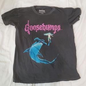 Vintage Goosebumps Black Graphic T-Shirt